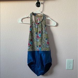 High Neck with Mesh Overlay